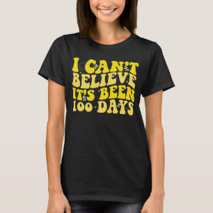 I Can't Believe It's Been 100 Days Bees Groovy Kid T-Shirt
