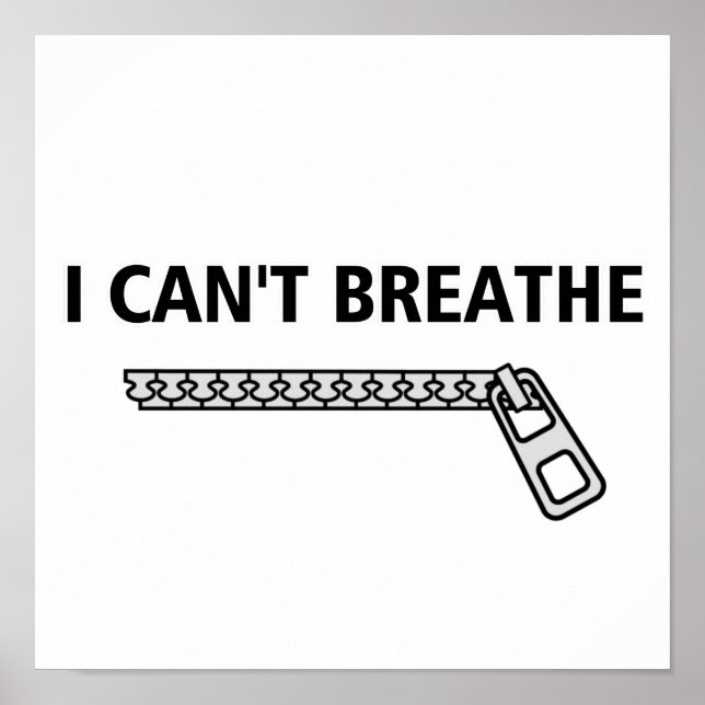 I CAN'T BREATHE POSTER (Front)