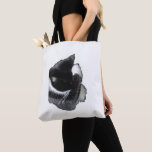 I Can't Even Right Meow Tote Bag<br><div class="desc">Introducing Binx... This humorous image features a black-and-white tuxedo cat curled up with one paw dramatically covering his face, as if he has completely given up on the day. With his head tucked down and eyes hidden, the cat looks adorably fed up—like he just heard the most ridiculous thing imaginable...</div>