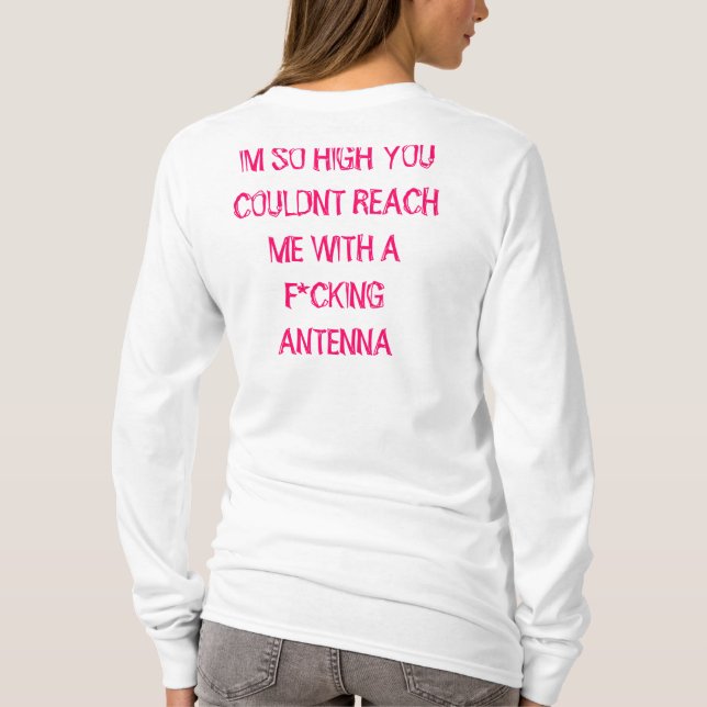 I CANT FEEL MY FACE T-Shirt (Back)