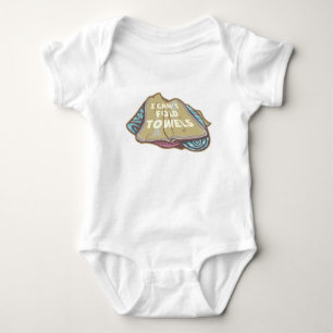 I can't fold towels funny laundry day baby bodysuit