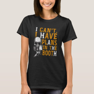 I Can't I Have Plans Automotive Car Painter T-Shirt