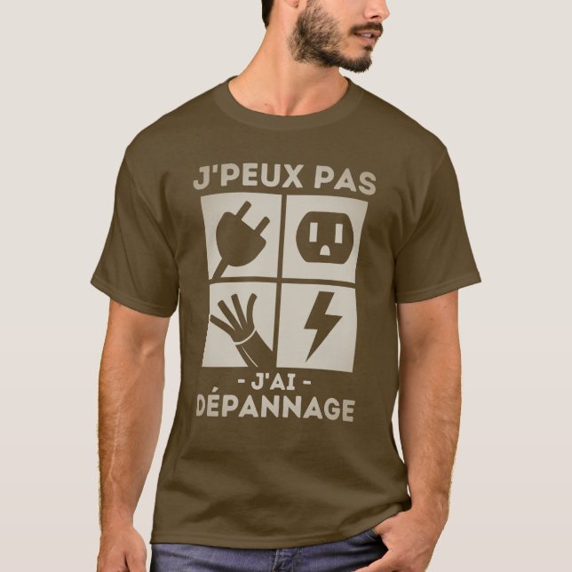 I can't I've Dispatched 3 T-Shirt (Front)