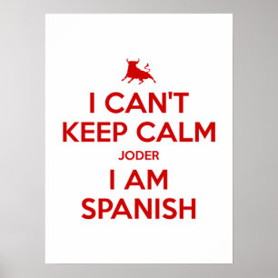 I Can't Keep Calm Poster