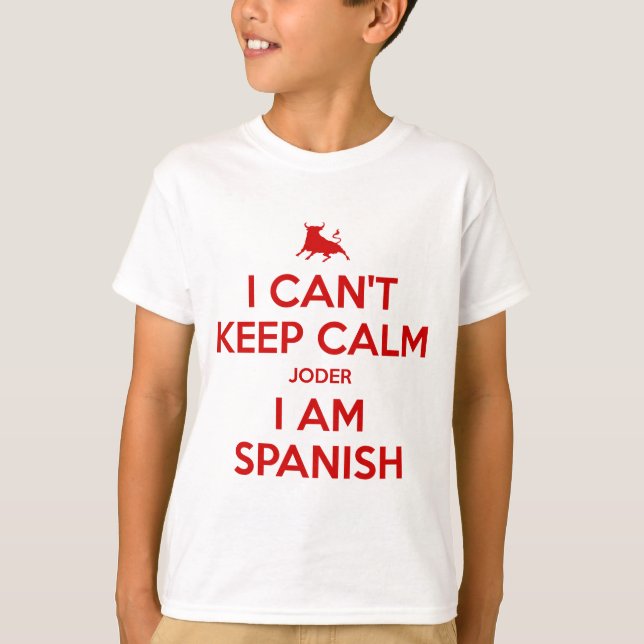 I Can't Keep Calm T-Shirt (Front)