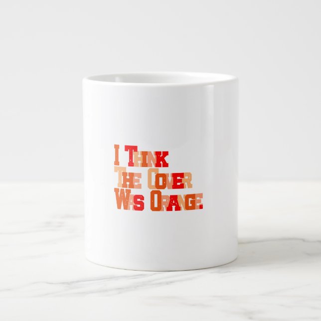 I Can't Remember the Title, But... Large Coffee Mug (Front)