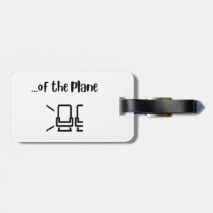 "I Can't Wait" Acrylic Luggage Tag