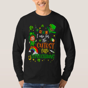 I Care for The Cutest Little Leprechauns St Patric T-Shirt