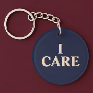 I CARE KEY RING