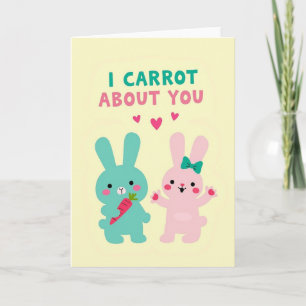 I Carrot About You Partner Card