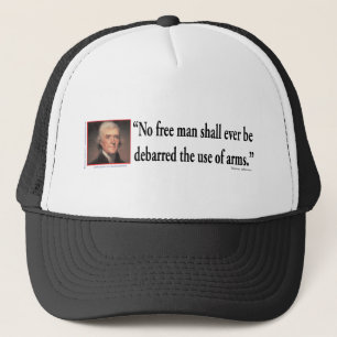 I carry a Gun Because a policeman is just to Heavy Trucker Hat
