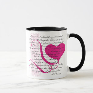I carry your heart coffee mug