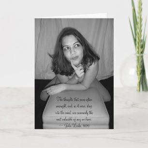 I carry your heart holiday card