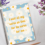 I Cast All My Cares On God Christian Planner<br><div class="desc">Pretty "I cast all My Cares On God,  for He Cares,  For Me" Christian Planner. Experience Divine Guidance with Our Christian Planner - Inspirational Layout,  Faithful Goals,  and Daily Reflections. Embrace God's Grace in Your Planning. Shop today!</div>