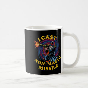 I Cast Non-magic Missile Funny Wizard Parody Meme  Coffee Mug