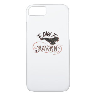 I Caw The Raven Gothic Art Horror Classic Retro Case-Mate iPhone Case