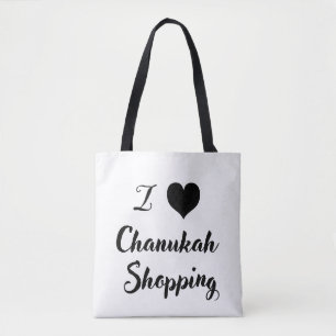 I 🖤 Chanukah. Shopping Tote Bag