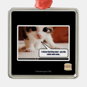 I chase bad fing awai metal tree decoration