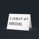 I CHEAT AT DREIDEL HANUKKAH CHANUKKAH FUNNY<br><div class="desc">I CHEAT AT DREIDEL HANUKKAH CHANUKKAH FUNNY</div>