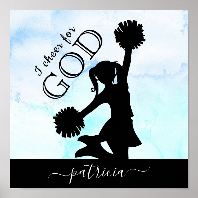 "I Cheer For God" Poster (Front)