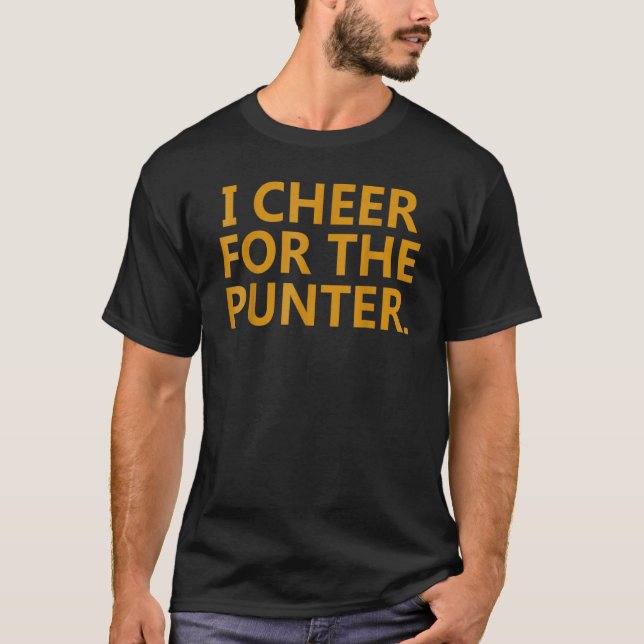 I cheer For The Punter 41 T-Shirt (Front)