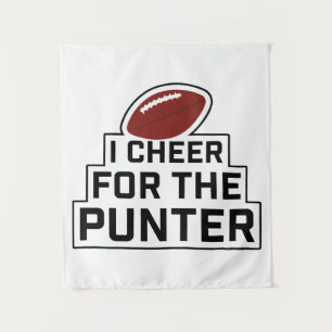 I Cheer for the Punter Tapestry