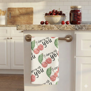 I Cherry-ish You Kitchen Towel