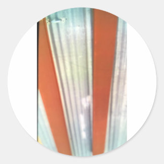 "I-Chinati" Marfa I-Ching Hankamer Artjunkhaus fun Classic Round Sticker