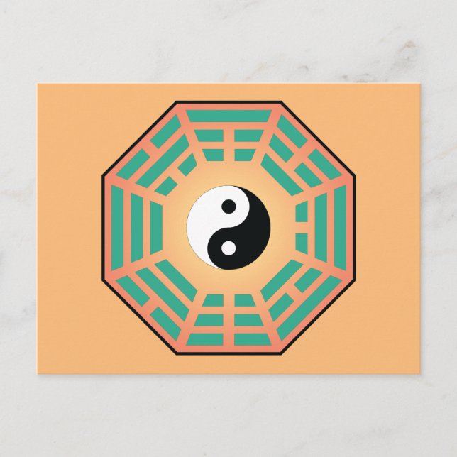 I Ching Yin Yang Postcard (Front)