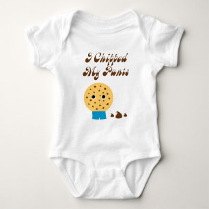 I Chipped My Pants Chocolate Chip Cookie Baby Bodysuit