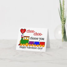 I Choo Choose You Valentine's Day Kid's Train