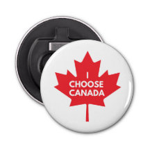 I Choose Canada Bottle Opener