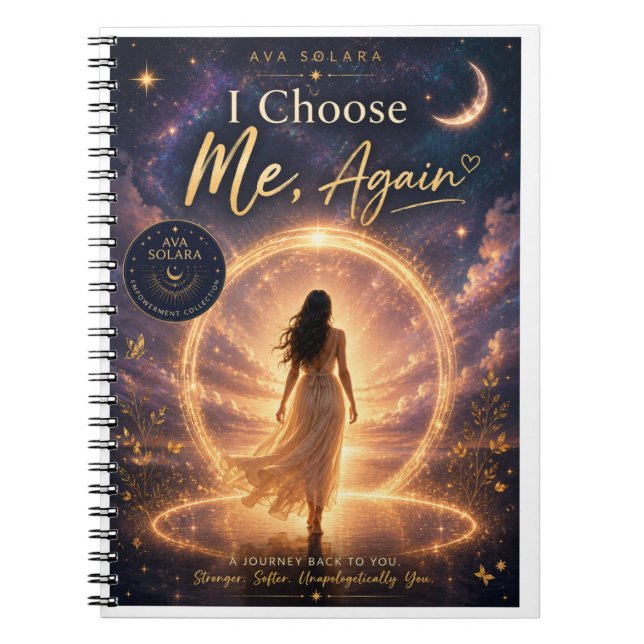 I Choose Me, Again empowerment journal (Front)