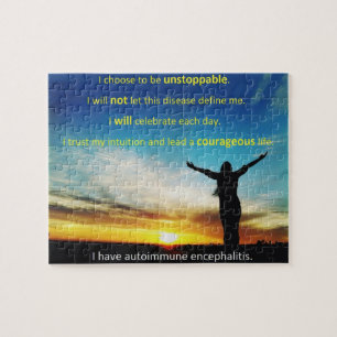I Choose to be Unstoppable 110-piece puzzle