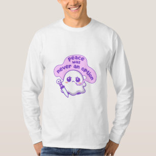 I Choose Violence Ghost Funny Skull T-Shirt