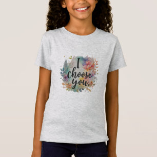 I Choose You" Motivational T-Shirt Design
