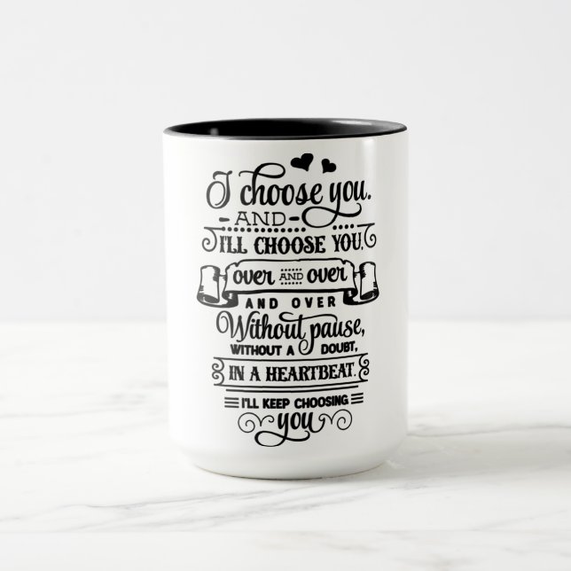 I Choose You Mug (Center)