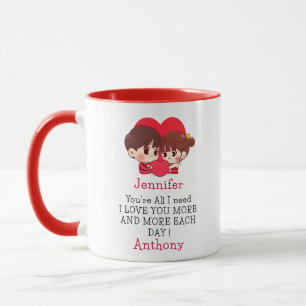 I choose you personalised Valentine's day Coffee  Mug