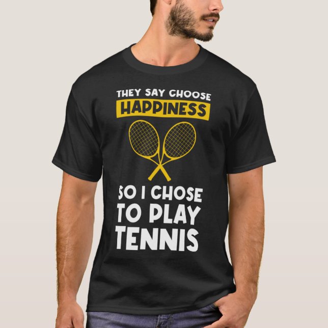 I chose to play Tennis Tennis Pullover Hoodie (Front)