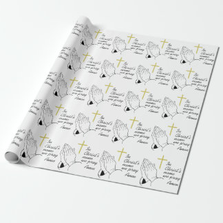 I Christ's Name Wrapping Paper
