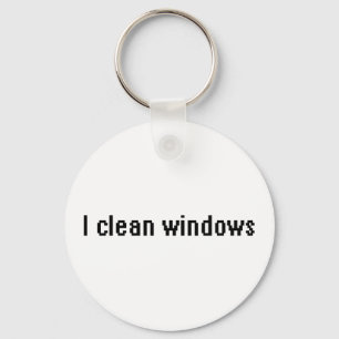 I clean windows key ring