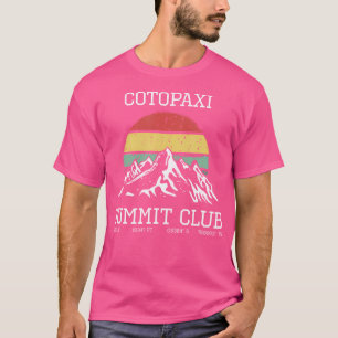 I Climbed Cotopaxi Summit Club Hike Equador Hiking T-Shirt