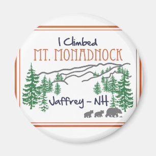 I Climbed Mt. Monadnock Magnet