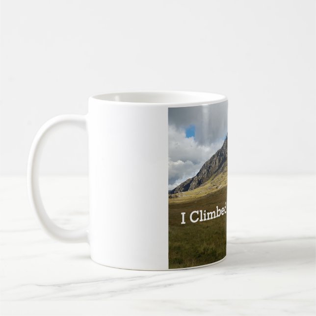 I Climbed Tryfan - Wales Coffee Mug (Left)