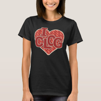 I Clog Clogger Heart Clogging T-Shirt