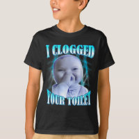 I clogged your toilet funny ai baby meme brainrot