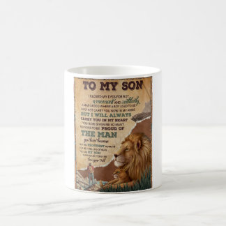 I Closed My Eyes For But A Moment - Dad To Son Coffee Mug
