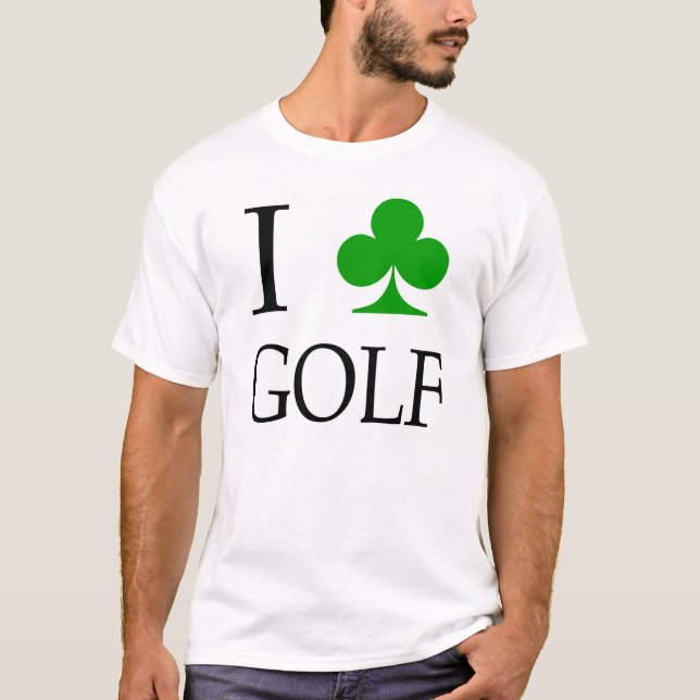 I "Club" Golf T-Shirt (Front)