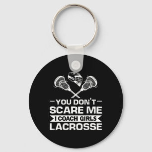 I Coach Girls Lacrosse Lacrosse Coach Key Ring