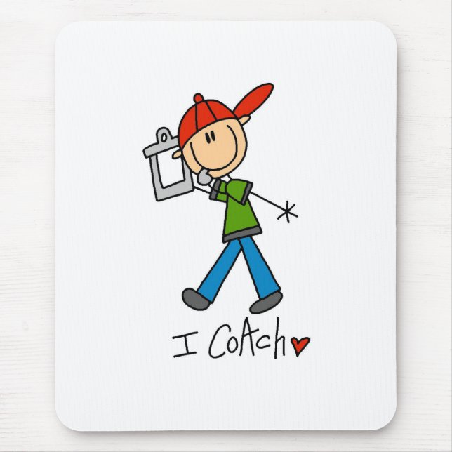 I Coach  Mouse Pad (Front)